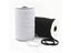 5M 3 50mm Black White Nylon Rubber Flat Elastic Bands For Pregnant Baby DIY Carousel 1