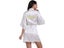 Bride Maid Of Honor Letter Print Kimono Robes Faux Faux Silk Bridal Party Wear Carousel 4