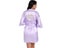Bride Maid Of Honor Letter Print Kimono Robes Faux Faux Silk Bridal Party Wear Carousel 6