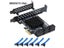 6/4 10 Port SATA III PCIe Card PCIe SATA III Controller Card To 6GB/s Internal Carousel 1