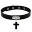 Gothic Choker Necklaces Women Girls Rivet Leather Necklace Rock Kpop Punk Neck Carousel 6