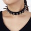 Gothic Choker Necklaces Women Girls Rivet Leather Necklace Rock Kpop Punk Neck Carousel 7