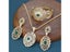 Gold Color Arabic Bride Jewelry Sets Morocco Caftan Jewelry Hollow Women Carousel 3