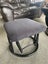 Black Nursing chair and foot stool Carousel 4