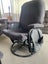 Black Nursing chair and foot stool Carousel 5