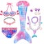 Fantasy Children Mermaid Tails Swim Party Cosplay Costumes Carousel 6
