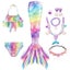 Fantasy Children Mermaid Tails Swim Party Cosplay Costumes Carousel 8