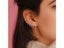 Rainbow CZ Huggies Earrings For Girls Men - Small Piercing Rings Carousel 8