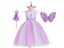 Purim Unicorn Girls Dress Kids Birthday Party Princess Costume For Halloween Carousel 5