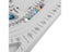 Gray Flocked Bead Board For DIY Bracelet Necklace Beading Jewelry Making Carousel 8