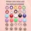 Plier Tool Set with 100 Metal Sewing Buttons 10 Colors Snap Fastener Carousel 4