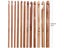 20pcs Bamboo Crochet Hooks Set For Knitting Weaving Carousel 4