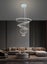 Delessi Marcello LED 5 Ring Aluminium Pendant Light - Tri-Colour Carousel 3