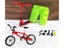 Finger Scooter Two Wheels Fingerboard Set Mini Skate Parts Skateboarding Deck Carousel 3