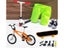 Finger Scooter Two Wheels Fingerboard Set Mini Skate Parts Skateboarding Deck Carousel 4