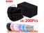10-200pcs Disposable 3 Layer Filter Mask Adult Black Protective Mask Carousel 3