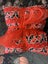 Wheat Bag - 3 Pocket - Maori Design - Red/Black Carousel 1