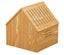 Zoomies Small Modern Pet House Natural Carousel 3