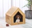 Zoomies Small Modern Pet House Natural Carousel 5