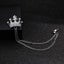 Brooch For Men Suit Pin Vintage Chain Brooch Suit Shirts Accessories Carousel 3
