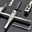 Adjustable Drill Bit Woodworking Hole Opener - Metal Wood Circle Hole Saw Drill Carousel 4