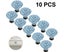 10 pieces ceramic knobs, vintage cabinet door knobs, drawer knobs, ceramic Carousel 2