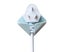 8 Pack Wall Mounted Plastic Adhesive Hooks Toothbrush Carousel 5