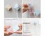 8 Pack Wall Mounted Plastic Adhesive Hooks Toothbrush Carousel 7
