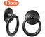 10pcs Cabinet Handle Metal Door Knob Drawer Ring Classic Pull Round Furnit Carousel 3