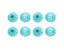 8PCS Pet Hair Remover for Laundry, Dog Hair Laundry Catcher Reusable Washer Carousel 6