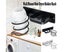 Wall Mounted Hair Dryer Holder Rack Bathroom Hair Straightener Shelf Storag Carousel 2