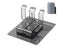 Toothbrush Holder Shaver Storage Rack Bathroom Organizer Wall Mounted Carousel 1