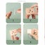 Creative Cat Hook Cute Seamless BedroomDoor Hangers Hooks Key Wall Decoration Carousel 5