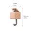 Creative Cat Hook Cute Seamless BedroomDoor Hangers Hooks Key Wall Decoration Carousel 10