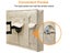 40-42 Inch TV Cover Outdoor Patio Waterproof Carousel 9