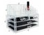 Acrylic Jewelry Cosmetic Organizer, Drawers 16 Compartments jewelry Box Carousel 2