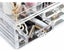 Acrylic Jewelry Cosmetic Organizer, Drawers 16 Compartments jewelry Box Carousel 3