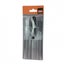 Needle File Set 6Pce 16cm Cut 2 C/w Handle 2-470-16-1-0 Bahco Carousel 1