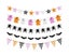 5Pcs Halloween Party Banner Garlands Cartoon Ghost Bat Spider Hanging Bunti Carousel 3