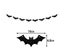 5Pcs Halloween Party Banner Garlands Cartoon Ghost Bat Spider Hanging Bunti Carousel 6