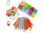 Hot Sell Mix Color Knitting Crochet Locking Needle Clip Markers Holder Tool And Carousel 2