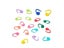 Hot Sell Mix Color Knitting Crochet Locking Needle Clip Markers Holder Tool And Carousel 5