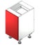 $$$ BARGAIN FLAT PACK KITCHEN/LAUNDRY CABINETS - QTR THORNDON CREAM $$ Carousel 6