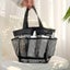Mesh Shower Caddy,portable Shower Tote Mesh Tote Bag Quick Dry Toiletry Organise Carousel 3