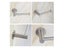 Toilet Wall Mount Stainless Steel Bathroom Kitchen Roll Holder Carousel 6