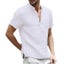 Summer New Men's Short-Sleeved Cotton Linen Casual T-shirt S-3XL Carousel 1