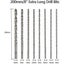Extra Long 200mm 8 Piece Drills, Hss Drills, Straight Rod Diameter 4mm, 4.2mm Carousel 1