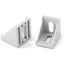 10PCS Profile L Shape Right Angle Bracket Brace Aluminum T-slot Corner Carousel 6