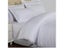 Hotel White Duvet Cover Pure Stripes 100 Satin Cotton Quilt Cover Premium Carousel 3
