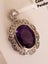Amethyst Pendant in solid 925 Silver Carousel 8